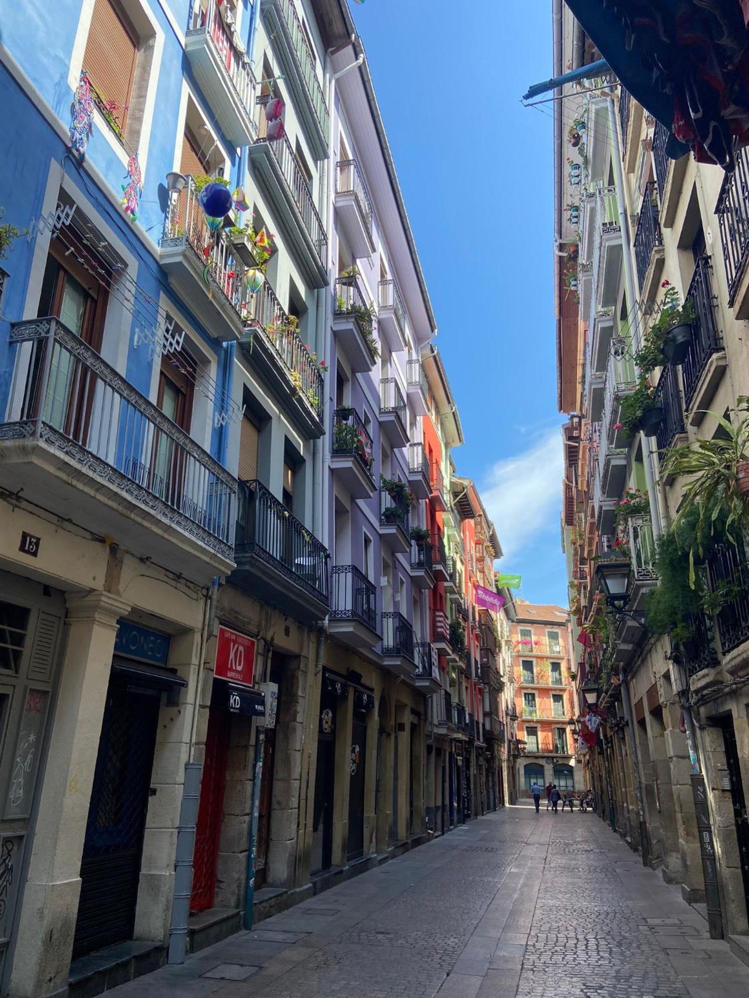 Apartamento Deluxe Casco Viejo Bilbao Esterno foto
